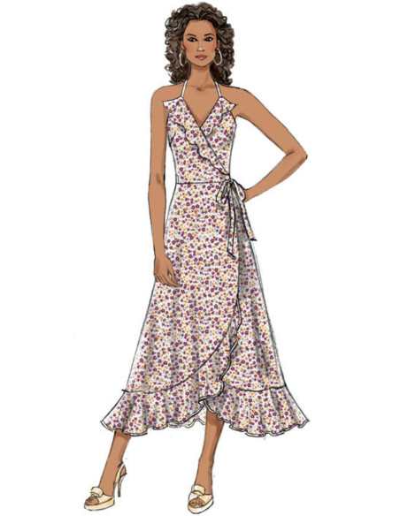 Molde de vestido - Butterick 6554
