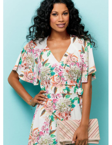 Molde de vestido - Butterick 6554