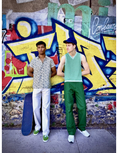 Molde de calça masculina Le Skateur - Les BG