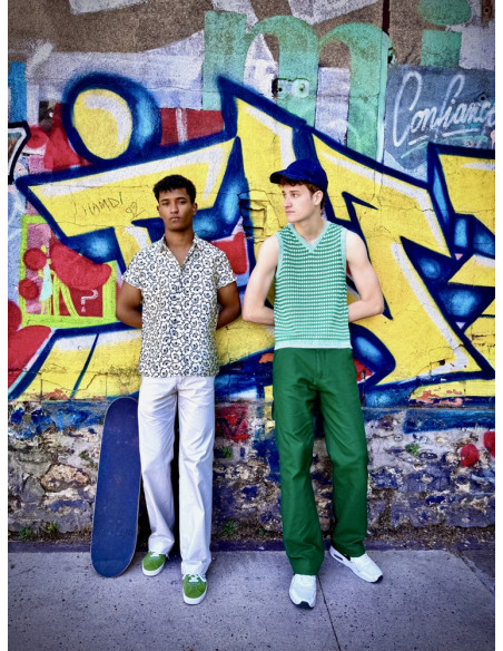 Molde de calça masculina Le Skateur - Les BG