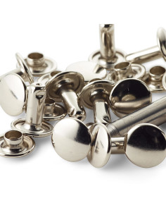 Conjunto de 8 rebites tubulares com ferramenta de perfuração de 6-9 mm 2