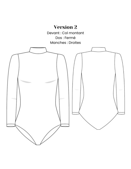 Molde de body - Sora - Lise Tailor