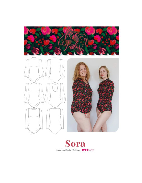 Molde de body - Sora - Lise Tailor