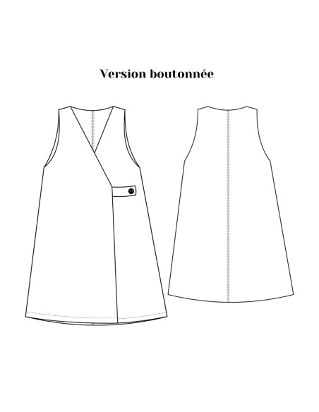 Molde de vestido - Dorothea - Lise Tailor