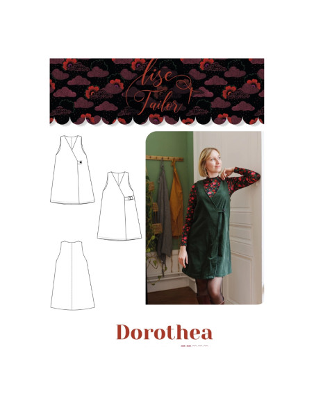 Molde de vestido - Dorothea - Lise Tailor