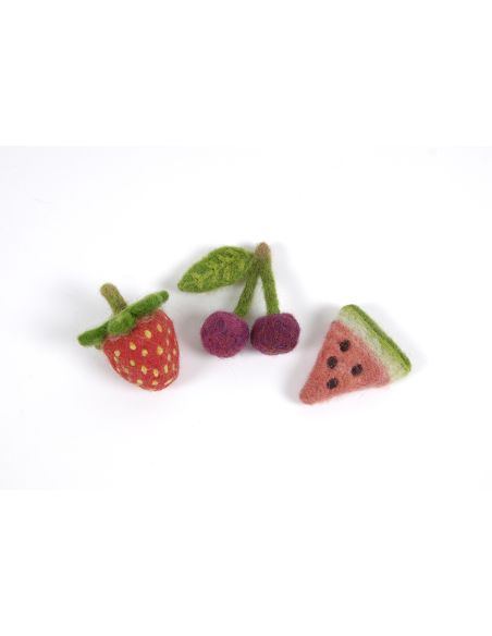 Pack de 5 lãs cardadas para feltrar DMC - Vitamina