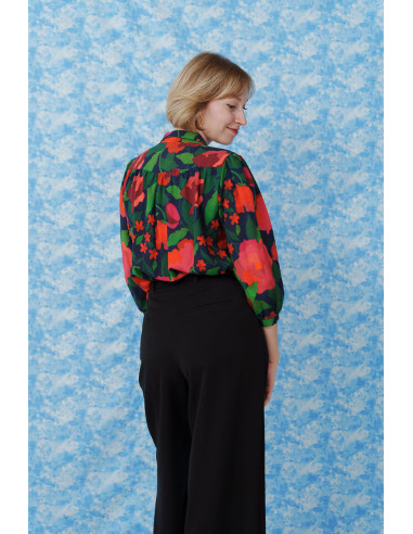 Tecido viscose La Roseraie - Lise Tailor