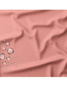 Tecido de lona impermeável para capa de chuva - Chá rosa