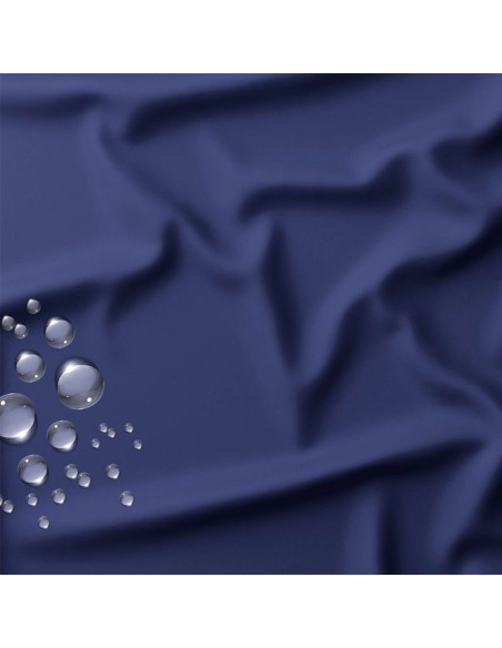 Tecido de lona impermeável para capa de chuva - Azul marinho