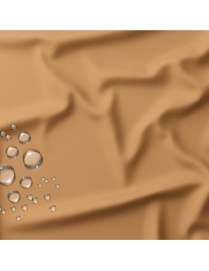 Tecido de lona impermeável para capa de chuva - Camel