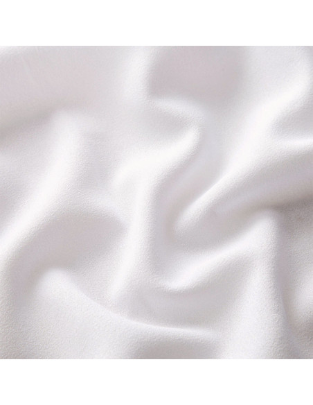 Tecido crepe Georgette - Branco