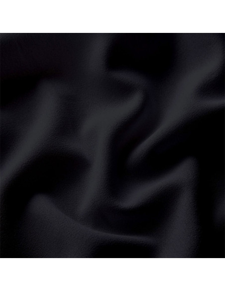 Tecido crepe Georgette - Preto