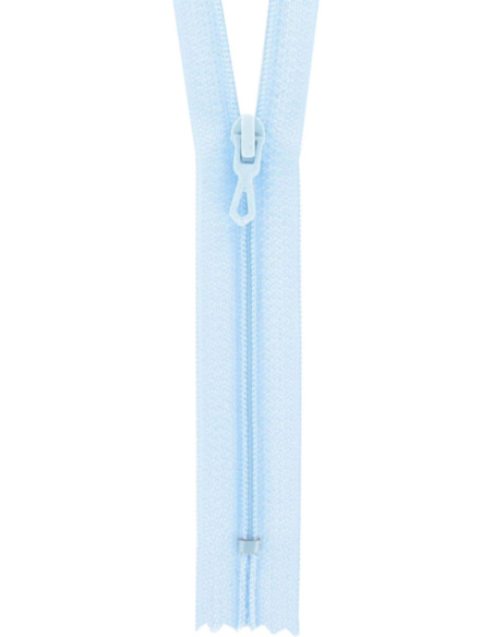 Fecho de correr de nylon - Azul celeste