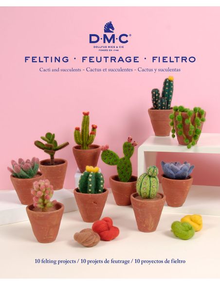 Catálogo de feltragem DMC - Cactos e suculentas