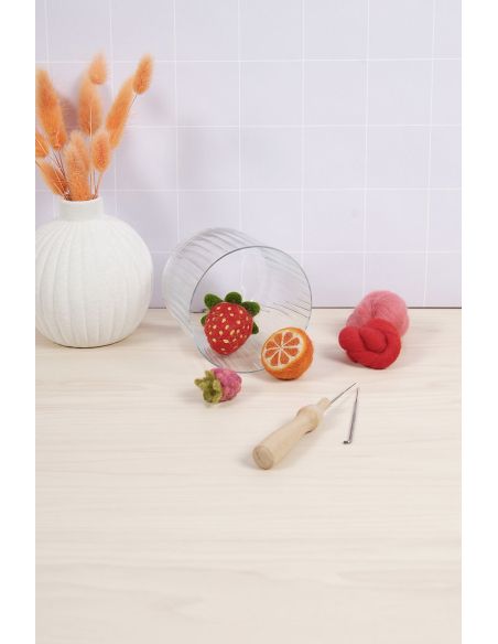 Catálogo de feltragem DMC - Cesta de frutas