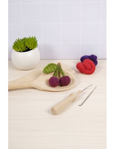 Catálogo de feltragem DMC - Cesta de frutas
