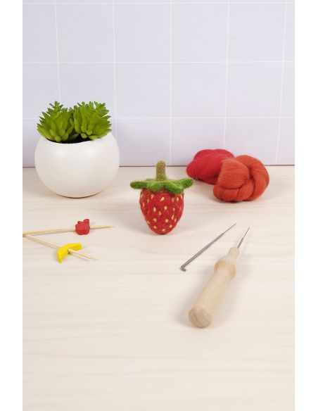 Catálogo de feltragem DMC - Cesta de frutas