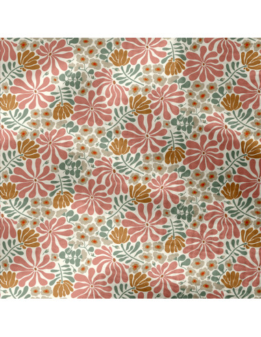Tecido de gaze dupla estampado - Bomini