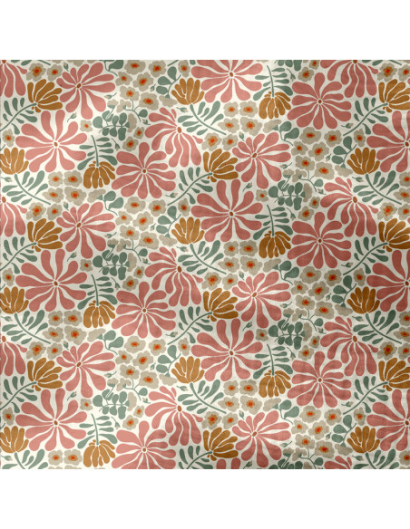 Tecido de gaze dupla estampado - Bomini