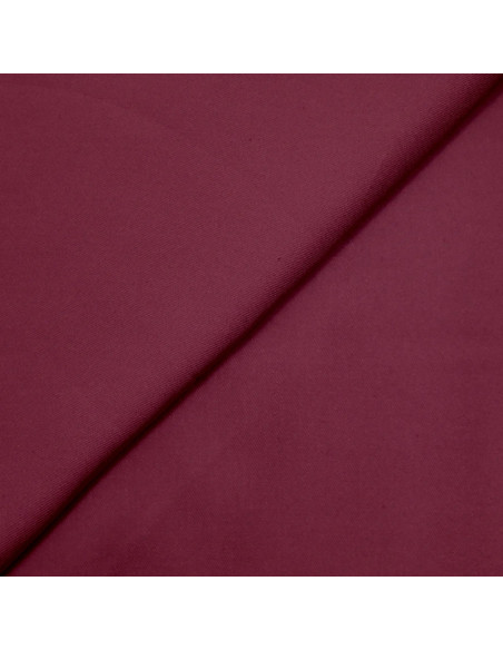 Tecido sarja de viscose pesado - Bordeaux