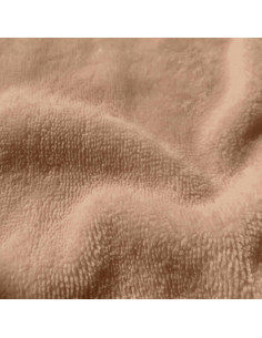 Tecido micro felpa viscose - Mocha