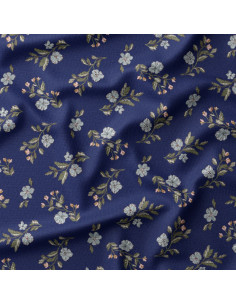 Tecido veludo estampado - Lina