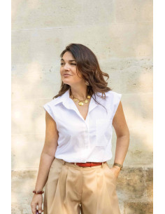 Padrão de camisa Betty - Clématisse Pattern