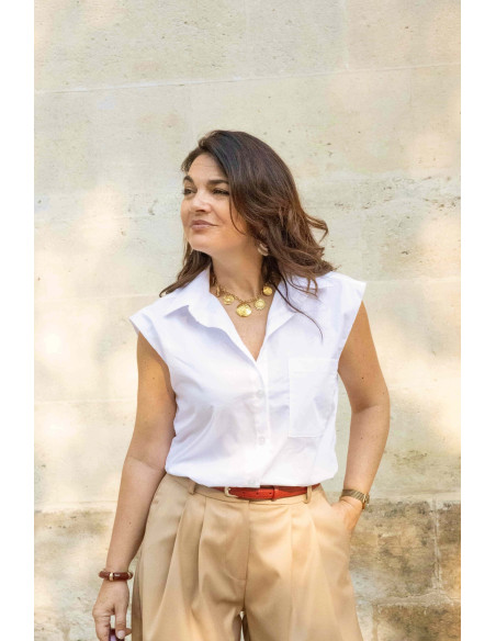 Padrão de camisa Betty - Clématisse Pattern