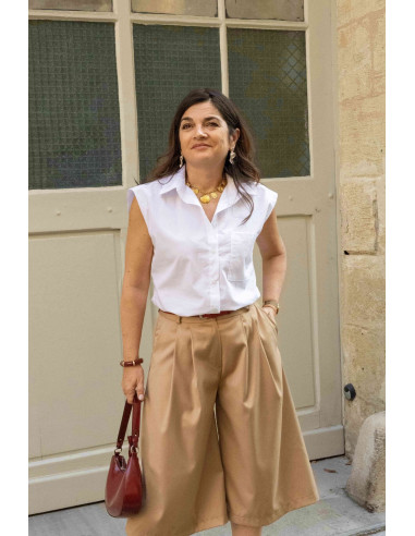 Padrão de camisa Betty - Clématisse Pattern