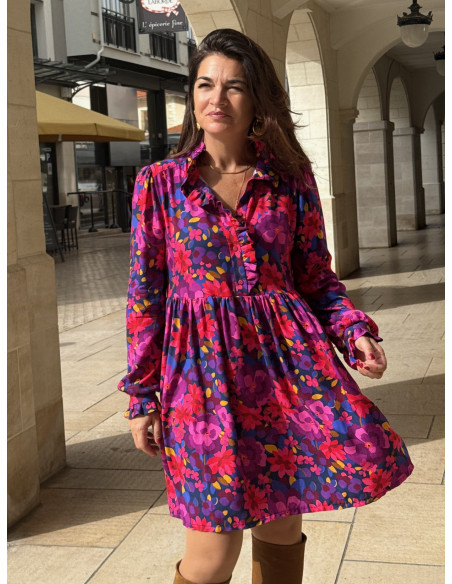 Molde de blusa-vestido Albane - Clématisse Pattern