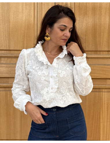 Molde de blusa-vestido Albane - Clématisse Pattern