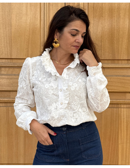 Molde de blusa-vestido Albane - Clématisse Pattern