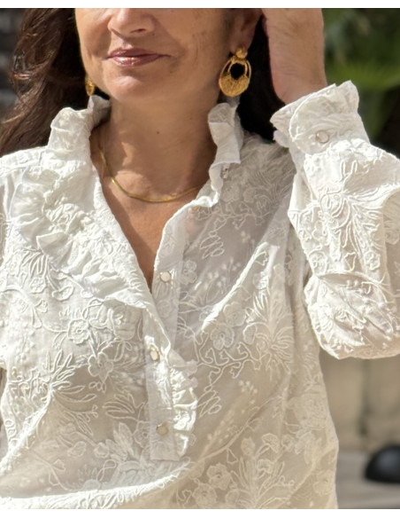 Molde de blusa-vestido Albane - Clématisse Pattern