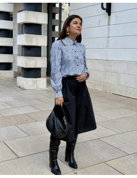 Molde de blusa-vestido Albane - Clématisse Pattern