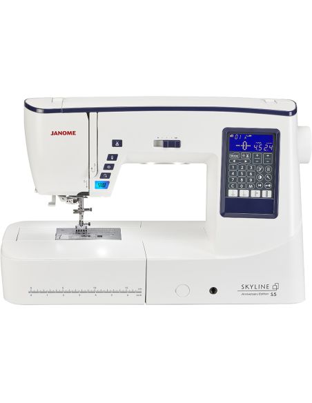 Máquina de costura Janome Skyline S5 Edição de Aniversário
