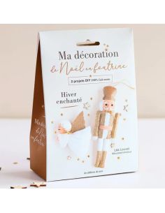 Minha decoração de Natal em feltro: Duo inverno encantado