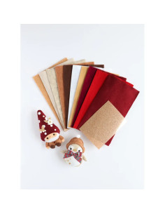 Kit de feltro de Natal - Coleção aconchegante 2