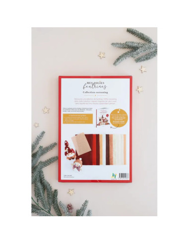 Kit de feltro de Natal - Coleção aconchegante