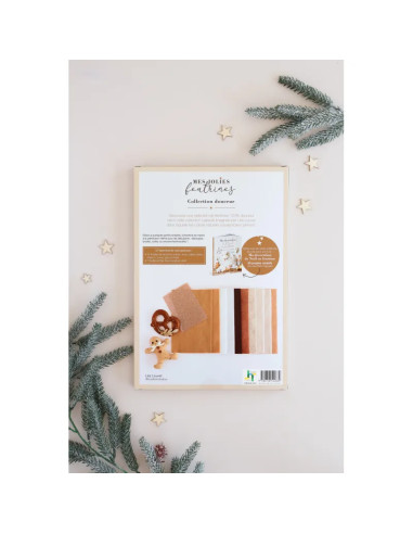 Kit de feltro de Natal - Coleção doçura