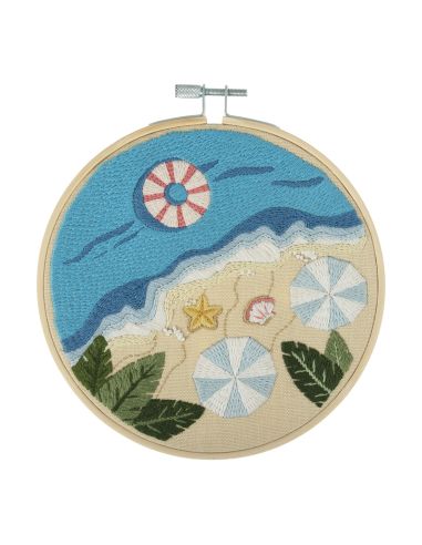 Kit de bordado - Praia