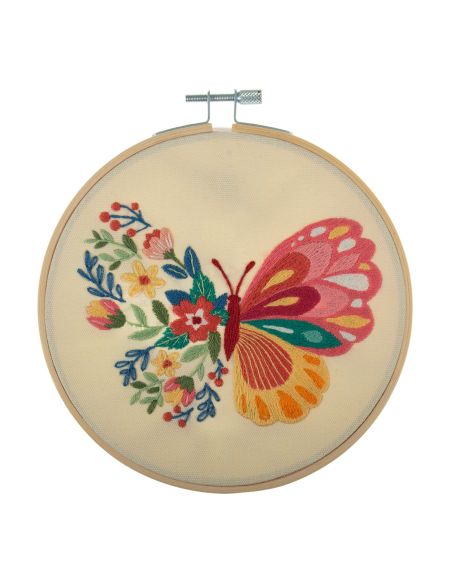 Kit de bordado - Borboleta