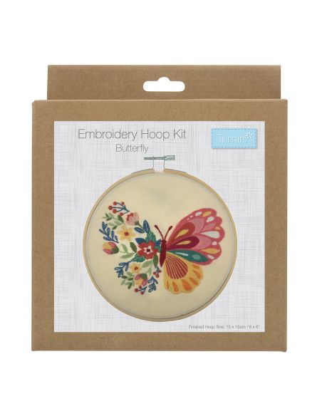 Kit de bordado - Borboleta