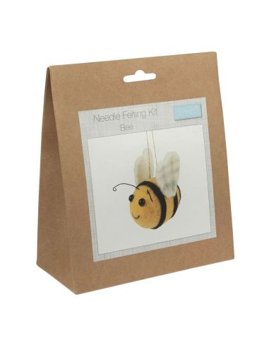 Kit de feltragem com agulha - Abelha