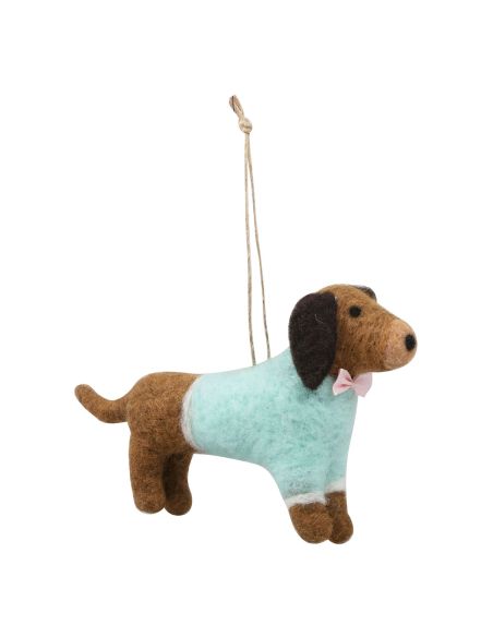 Kit de feltragem com agulha - Dachshund