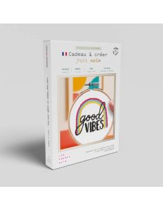 Kit de bordado French'kits - Good vibes 2
