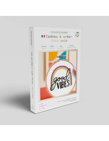 Kit de bordado French'kits - Good vibes