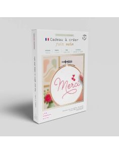 Kit de bordado French'kits - Obrigado 2
