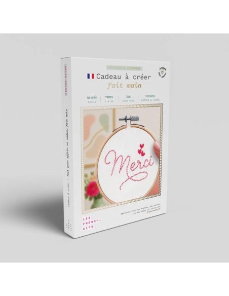Kit de bordado French'kits - Obrigado