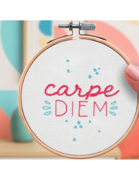 Kit de bordado French'kits - Carpe Diem