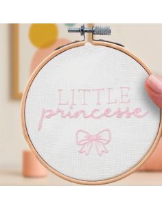Kit de bordado French'kits - Little princess